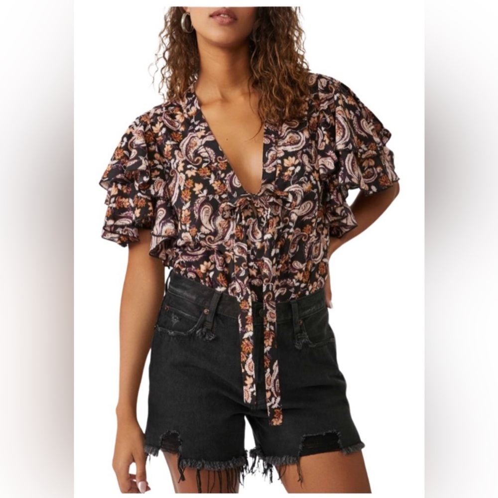 Intimately Free People NWT Call Me Later Bodysuit